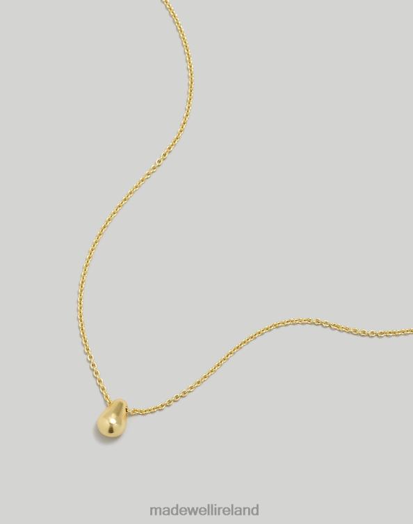 Jewelry Vintage Gold 6266T933 Madewell Droplet Pendant Necklace Women