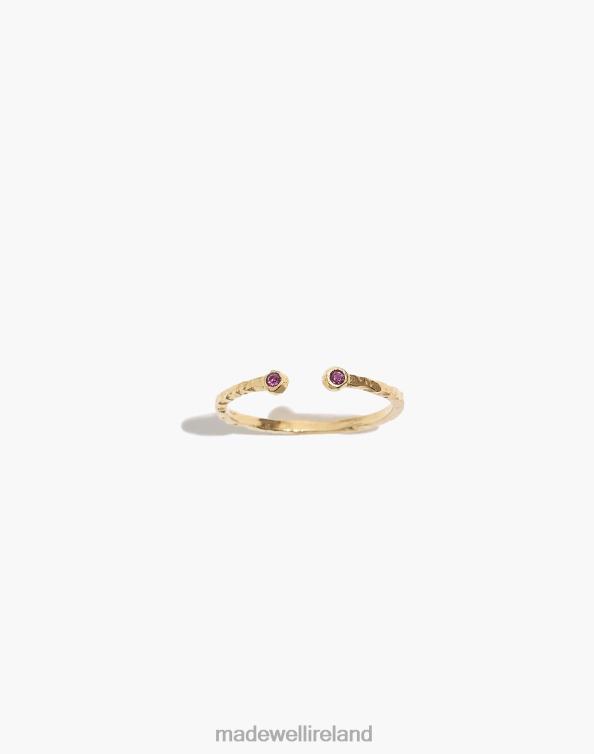 Accessories February 6266T1504 Madewell Katie Dean Jewelry Birthstone Ring Women
