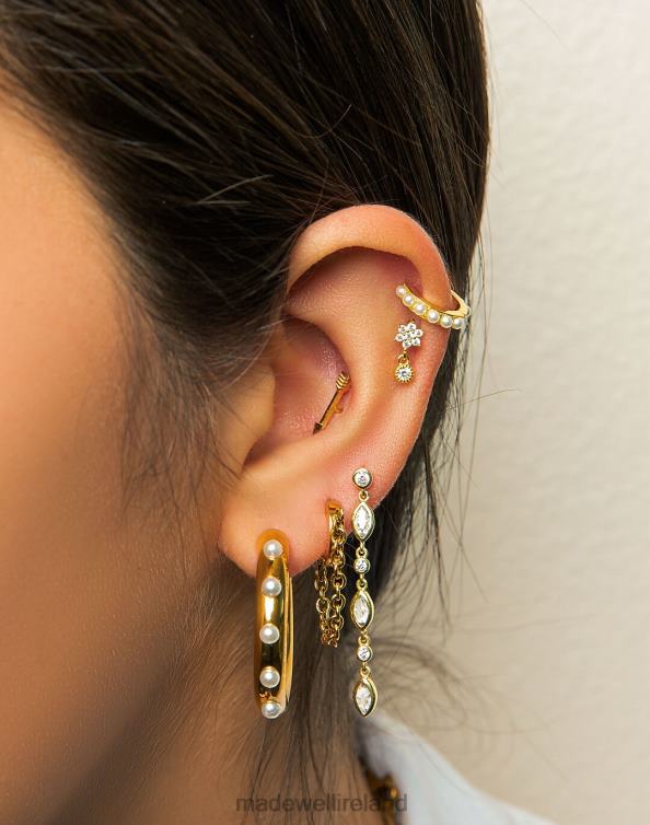 Accessories Gold 6266T1292 Madewell TSEATJEWELRY BABY HUGGIES Women