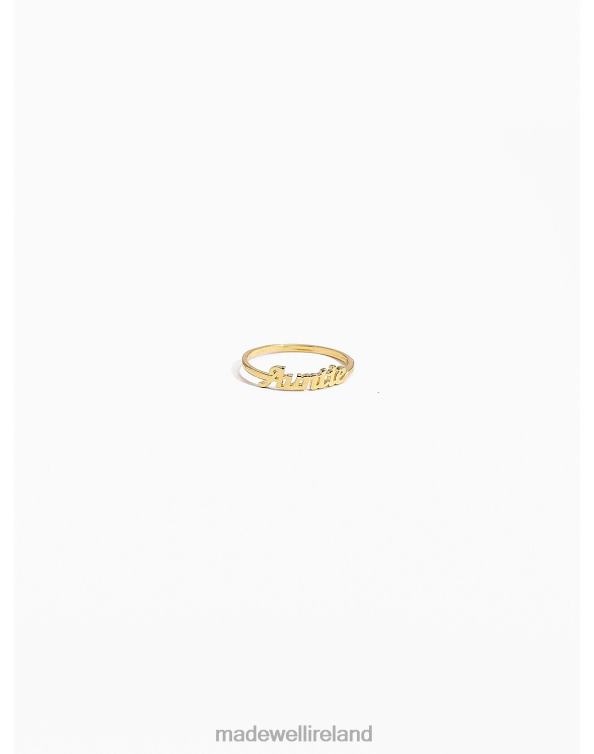Accessories Gold 6266T1481 Madewell Katie Dean Jewelry Auntie Ring Women