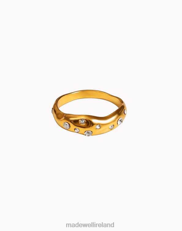 Accessories Gold 6266T2363 Madewell TSEATJEWELRY SKIP RING Women
