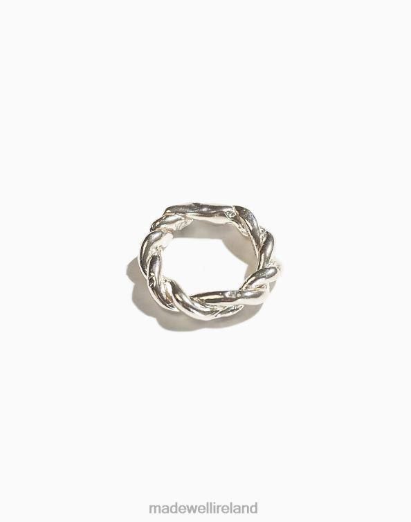 Accessories Silver 6266T1304 Madewell Iris 1956 Jewelry Halo Rope Ring Women