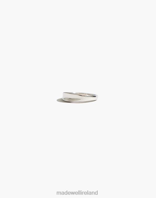 Accessories Silver 6266T1888 Madewell Maslo Jewelry Crescent Ring Sterling Women
