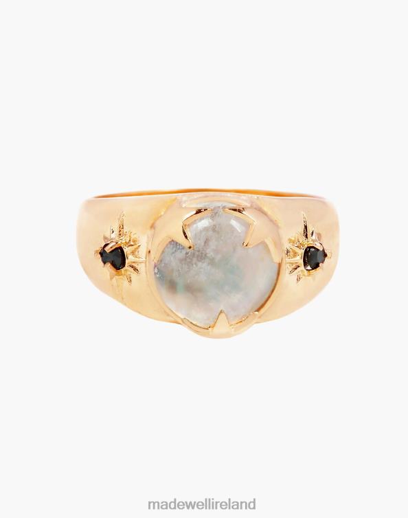 Jewelry Gold 6266T1549 Madewell Studio Grun Luna Signet Designer Women