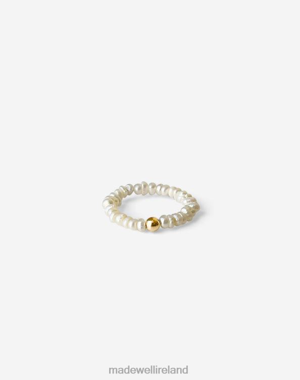 Jewelry Gold 6266T1748 Madewell Kinn Biwa Pearl Ring Women