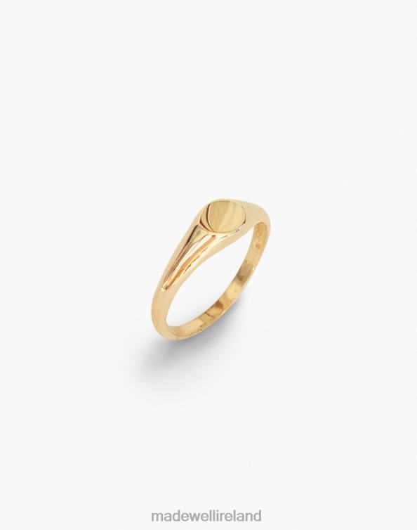 Jewelry Gold 6266T1765 Madewell Kinn Petite Signet Ring Women