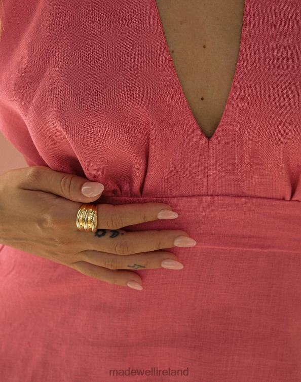 Jewelry Gold 6266T1964 Madewell MUNS Ambar Ring Women