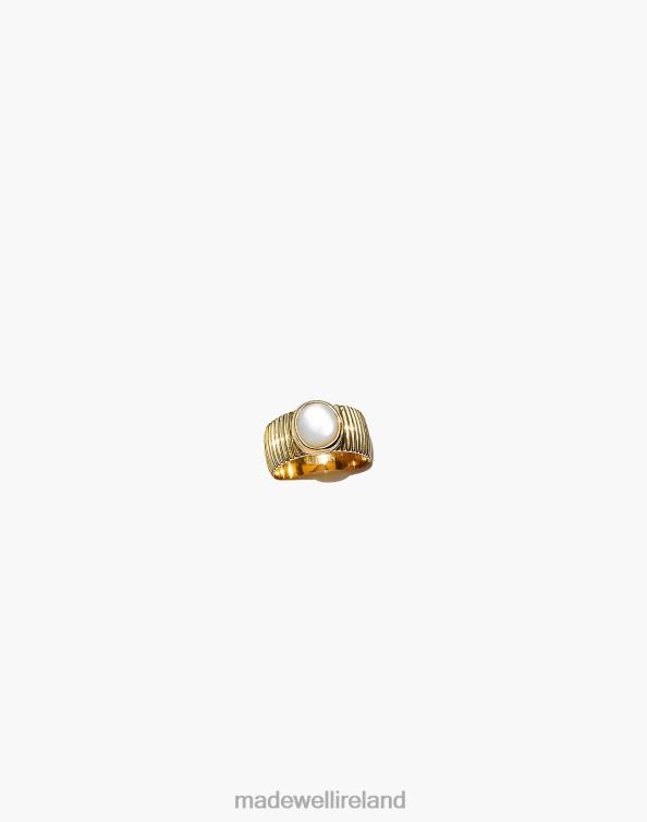 Jewelry Gold 6266T1988 Madewell MUNS Rotonda Ring Women