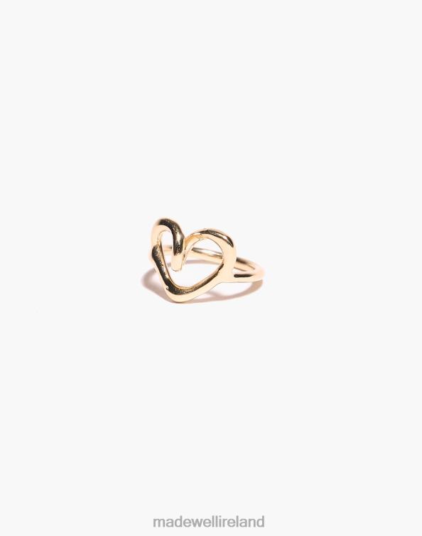 Jewelry Gold 6266T2055 Madewell Odette Leona Ring Women