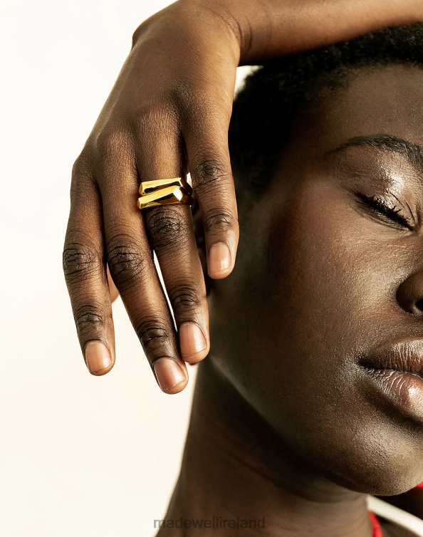 Jewelry Gold 6266T2254 Madewell SOKO Sura Stacking Rings Women