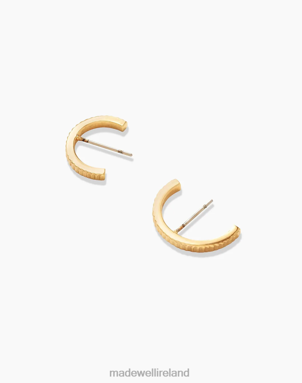 Jewelry Gold 6266T2265 Madewell SOKO Meta Huggie Hoop Earring Women