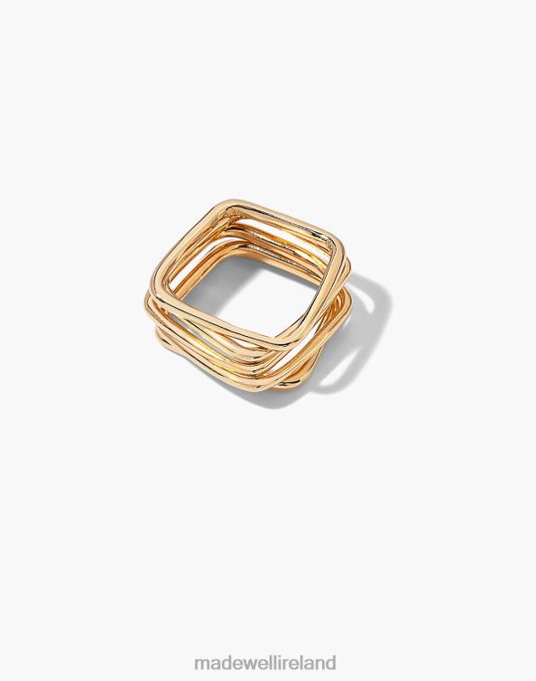 Jewelry Gold 6266T2269 Madewell SOKO Laini Stacking Rings Women