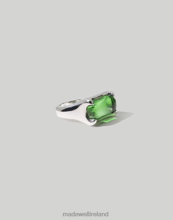 Jewelry Green 6266T1809 Madewell CLED Prism Ring Women