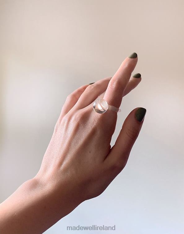 Jewelry One Color 6266T1479 Madewell Jane D'Arensbourg Orb Clear Glass Ring Women