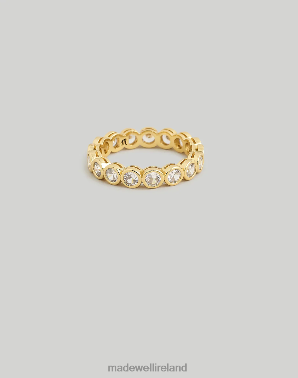 Jewelry Pale Gold 6266T970 Madewell The Tennis Collection Bezel Set Crystal Ring Women