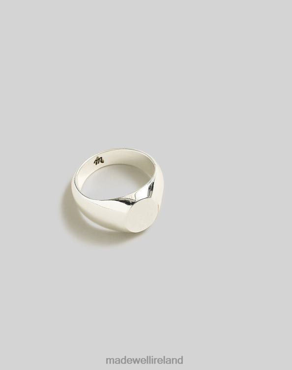 Jewelry Pale Gold 6266T978 Madewell Oval Signet Ring Women