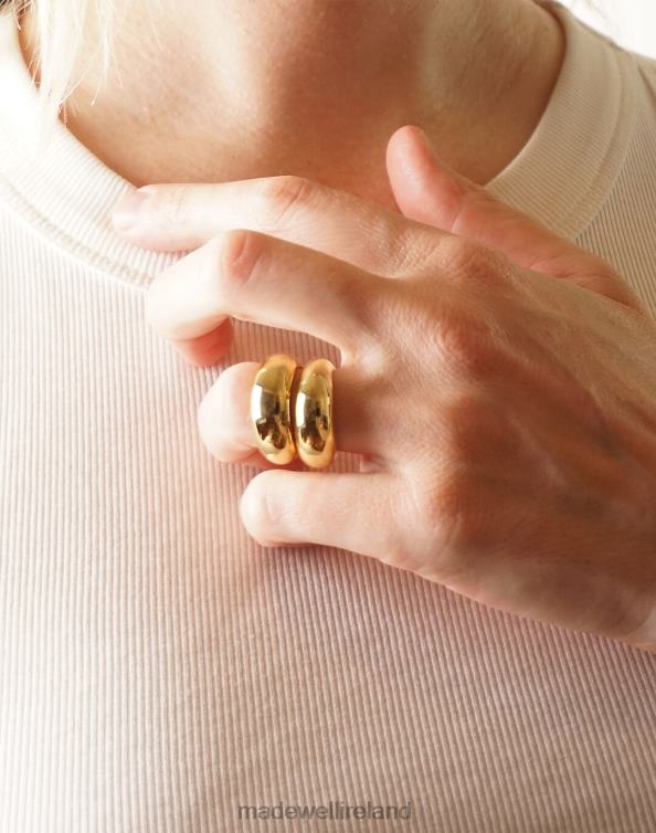 Jewelry Silver 6266T1403 Madewell CHARLOTTE CAUWE STUDIO Bubble Ring Set Women