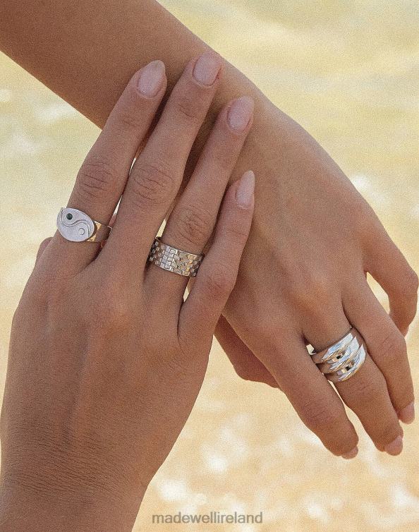 Jewelry Silver 6266T1930 Madewell MUNS Tablero Ring Women