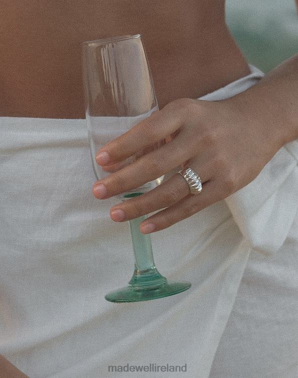 Jewelry Silver 6266T1945 Madewell MUNS Palma Ring Women