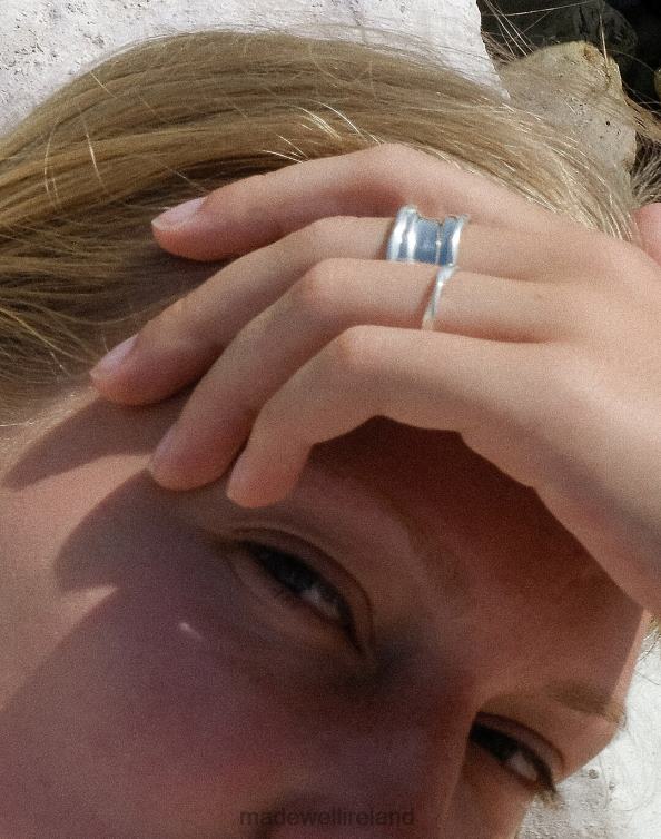 Jewelry Silver 6266T2048 Madewell Odette Blanca Ring Women