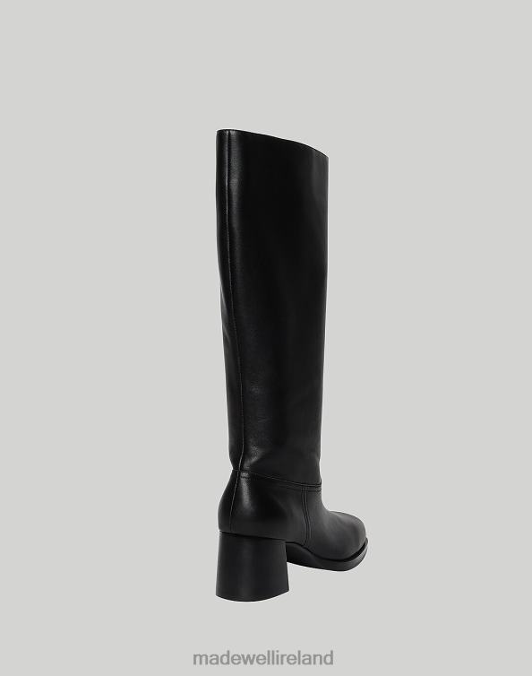 Footwear Black 6266T1638 Madewell Intentionally Blank Alibi Knee High Boot Women