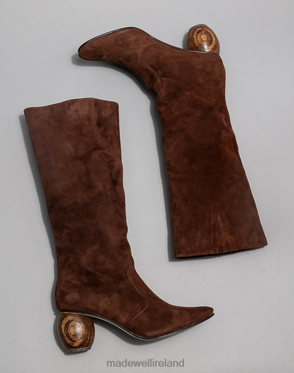 Footwear Chocolate Suede 6266T1581 Madewell HUMA BLANCO Quinn Boot Women