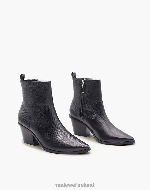 Footwear Ivory White 6266T1706 Madewell KAANAS Hague Cowboy Bootie Women