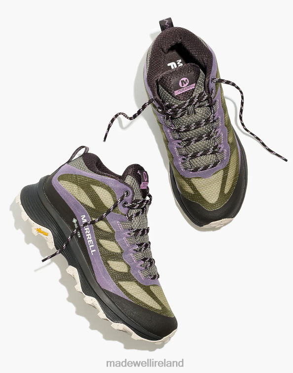 Footwear Lichen 6266T2637 Madewell Merrell Moab Speed Mid GORE-TEX Boots Women