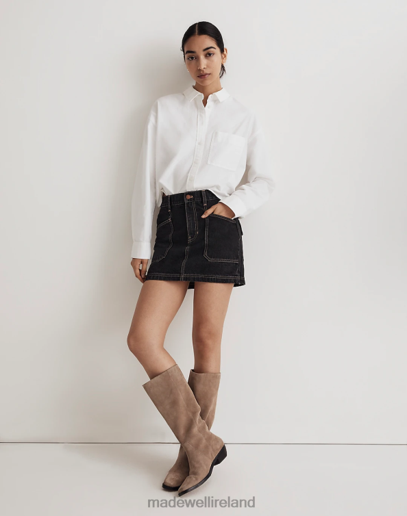 Footwear Maple Seed 6266T2646 Madewell The Antoine Tall Boot with Extended Calf Women