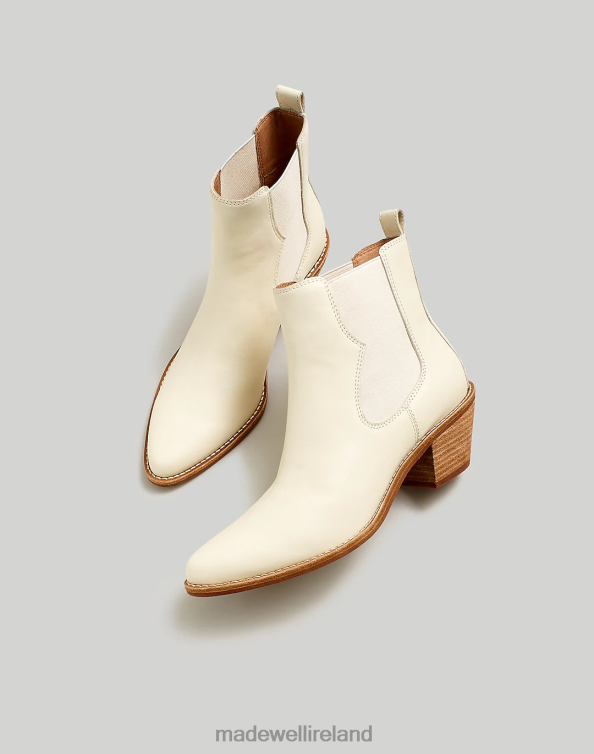 Footwear Pale Parchment 6266T2618 Madewell The Watkin Ankle Boot Women