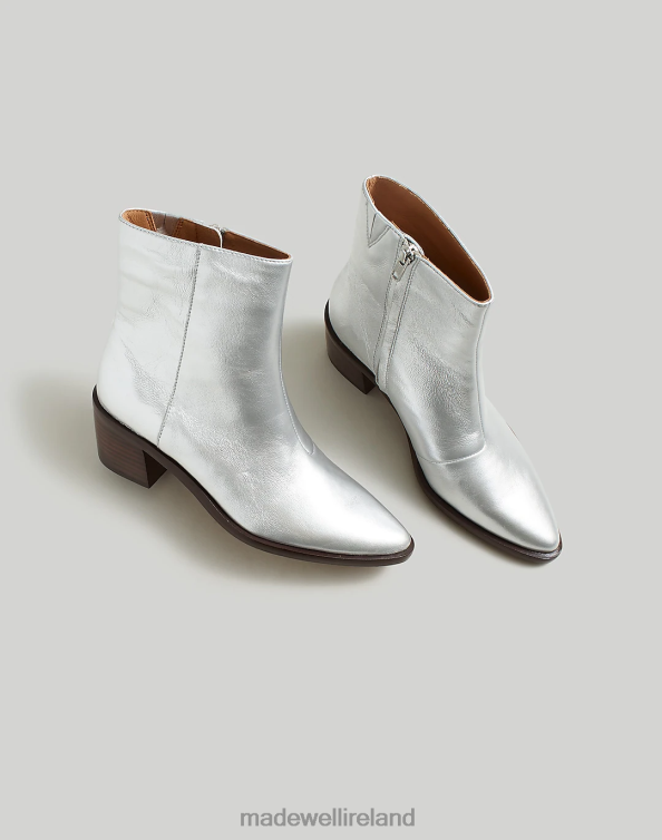 Footwear Silver 6266T2595 Madewell The Darcy Ankle Boot Women