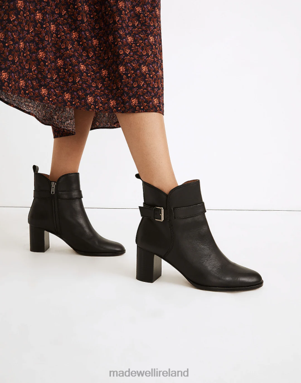 Footwear True Black 6266T2788 Madewell The Alaina Buckle Boot Women
