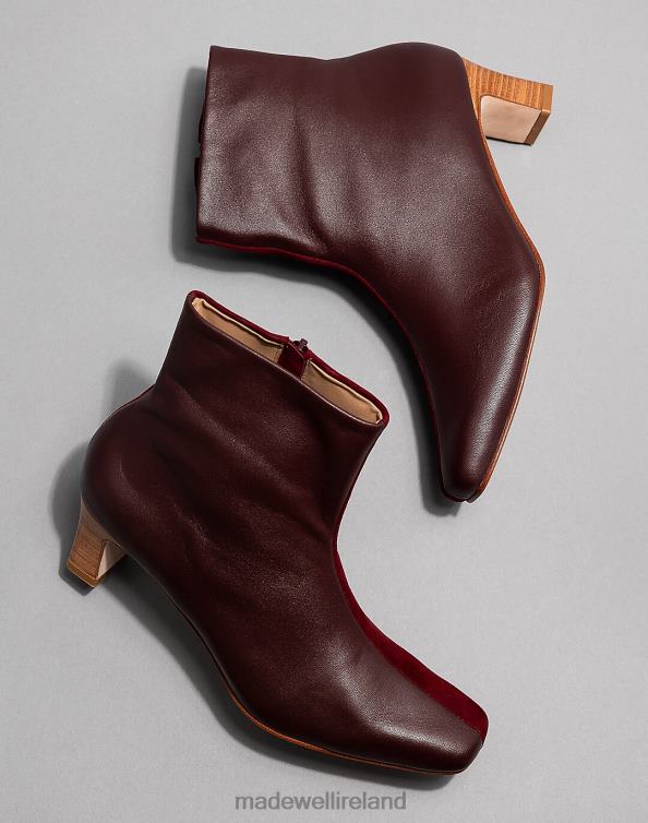 Footwear Wine Multi 6266T1586 Madewell HUMA BLANCO Bolena Boot Women