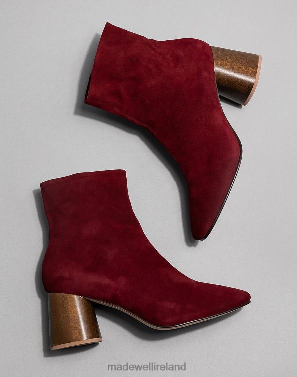 Footwear Wine Suede 6266T1579 Madewell HUMA BLANCO Harlow Boot Women