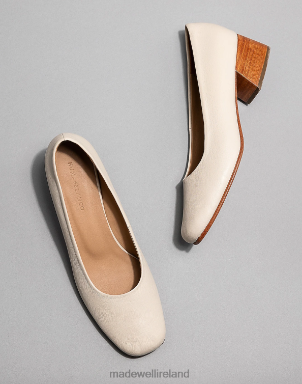 Footwear Bone 6266T1592 Madewell HUMA BLANCO Leather Luisa Pumps Women