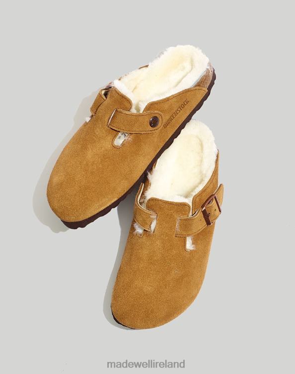 Footwear Suede/Shearling 6266T1259 Madewell Birkenstock Suede Boston Clogs Women