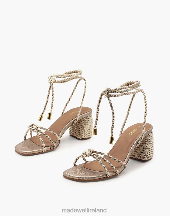 Footwear Black 6266T1710 Madewell KAANAS Selena Knotted Heel Women