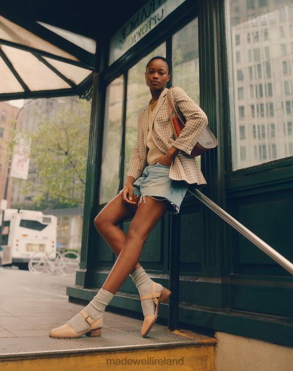 Footwear Desert Camel 6266T2696 Madewell The Claudie Lugsole Mary Jane Women