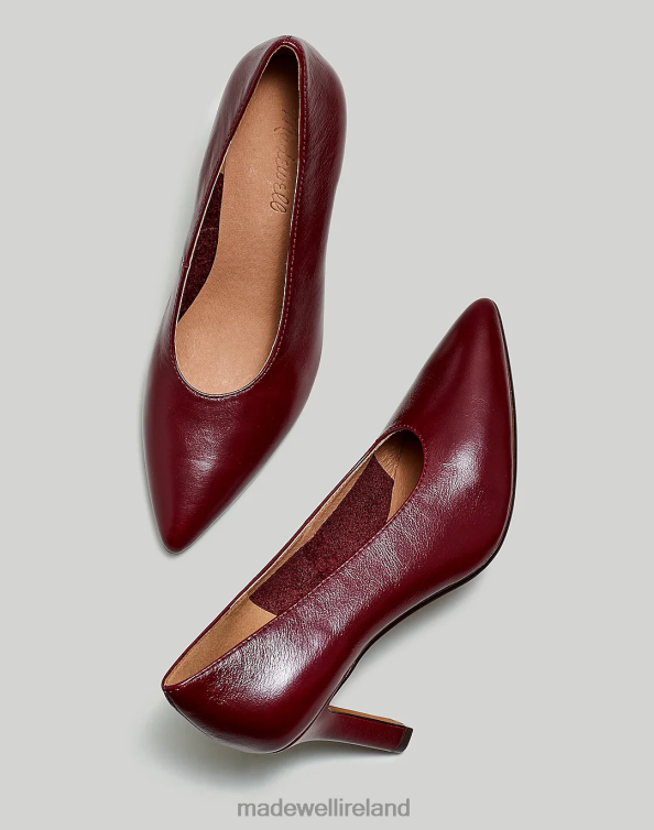 Footwear Rusted Burgundy 6266T2692 Madewell The Janet Pump Women