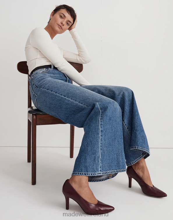 Footwear Rusted Burgundy 6266T2692 Madewell The Janet Pump Women