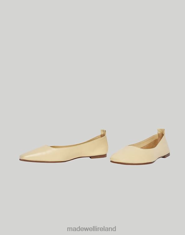Footwear Light Yellow 6266T1660 Madewell Intentionally Blank Image Flat Women