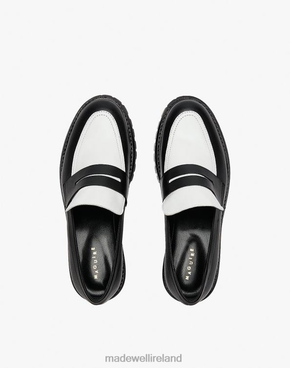 Footwear Black 6266T1836 Madewell Maguire Leather Sintra Loafers Women