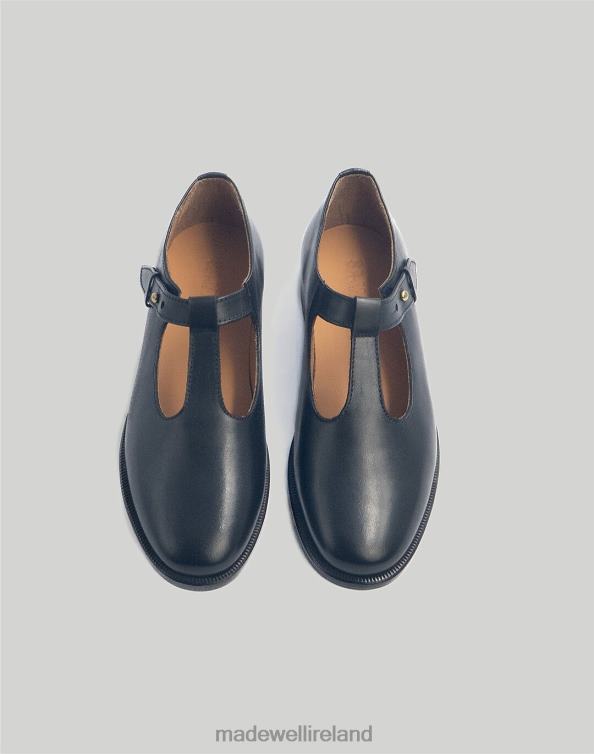 Footwear Black 6266T2195 Madewell SAJA T-bar Loafers Women