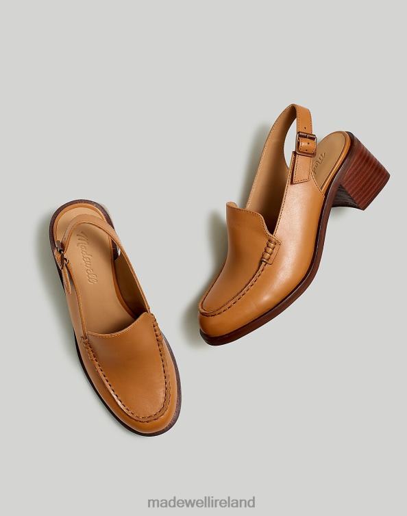 Footwear Desert Camel 6266T2695 Madewell The Mervin Slingback Loafer Women