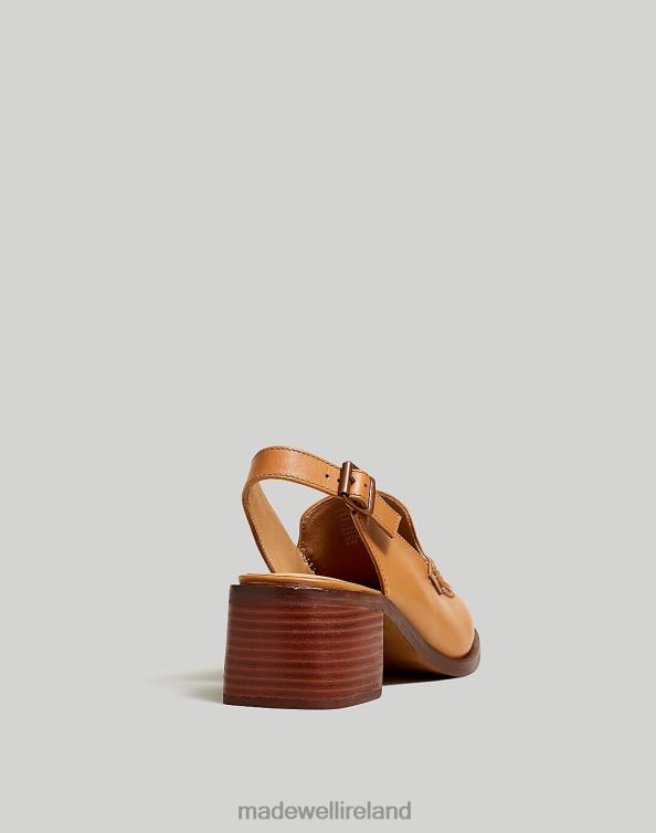 Footwear Desert Camel 6266T2695 Madewell The Mervin Slingback Loafer Women
