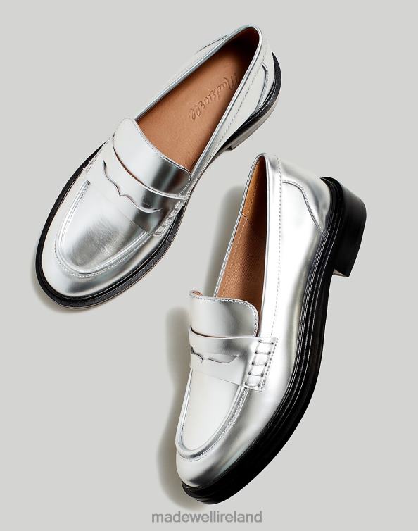 Footwear Silver 6266T2665 Madewell The Vernon Loafer Women