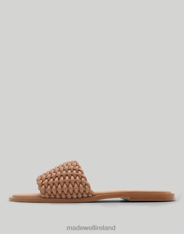 Footwear Almond 6266T1702 Madewell KAANAS Avellana Basketweave Slide Women