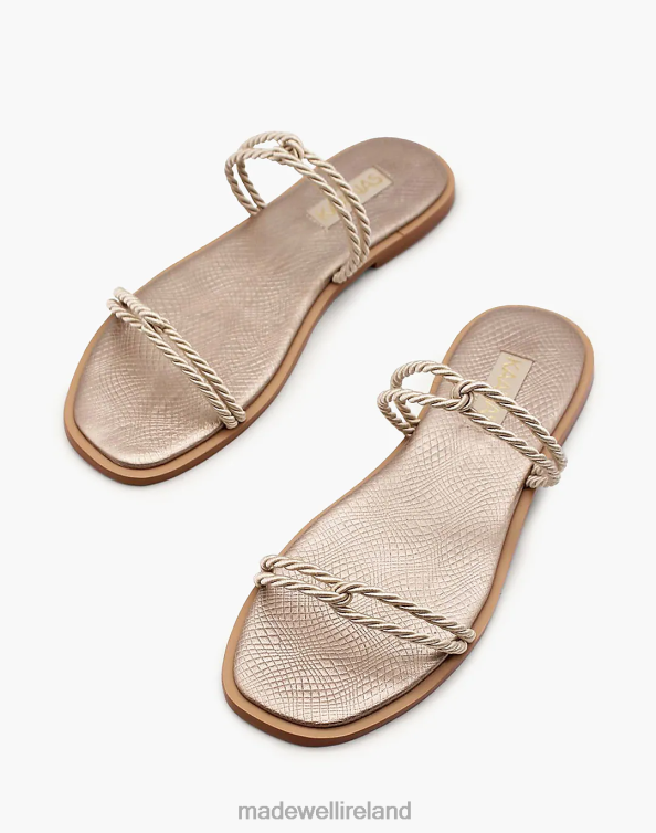 Footwear Beige 6266T1704 Madewell KAANAS Alicia Corded Loop Sandal Women