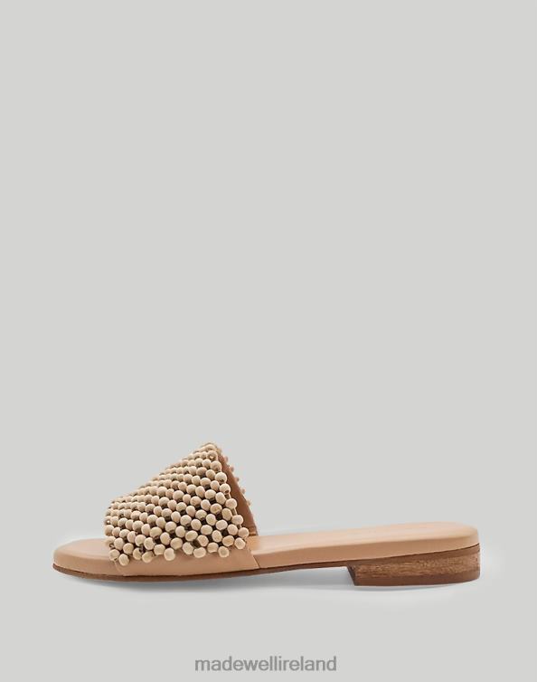 Footwear Black 6266T1718 Madewell KAANAS Aju Hand-Beaded Slide Sandal Women