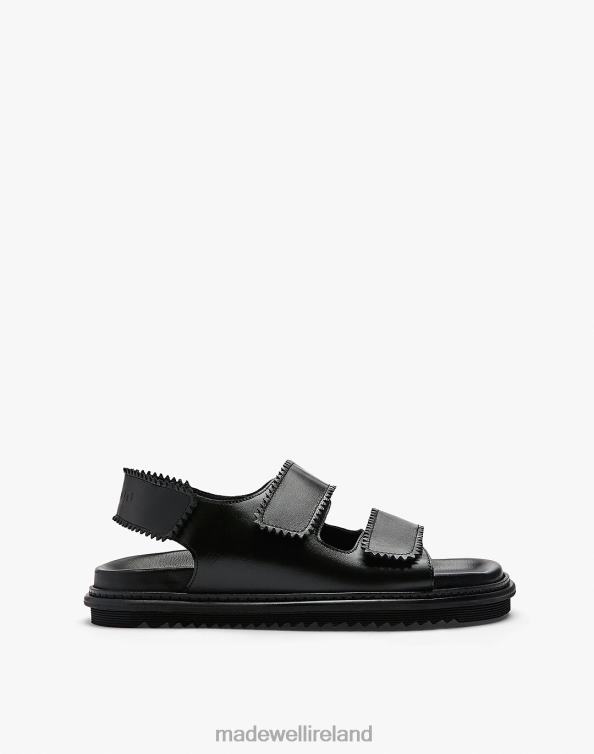 Footwear Black 6266T1841 Madewell Maguire Leather Tavira Sandals Women